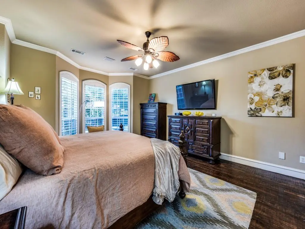 Primary bedroom suite